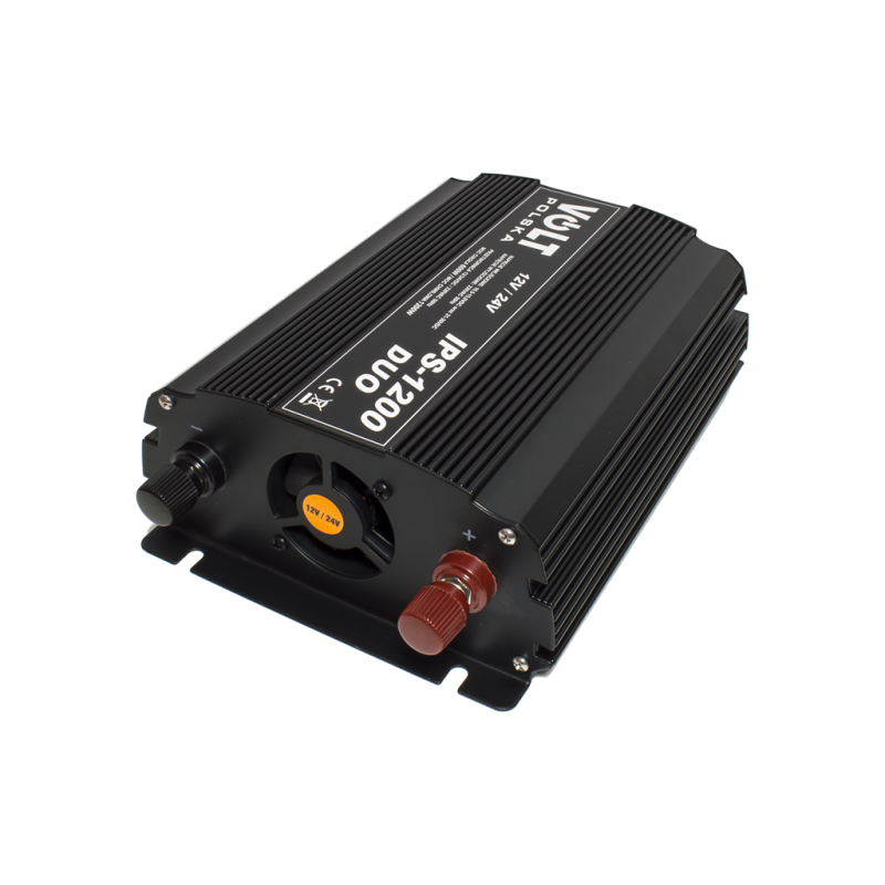 PRZETWORNICA VOLT POLSKA IPS-1200 DUO 12V 24V/230V 600X1200W