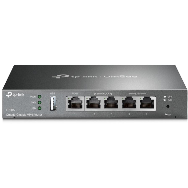 ROUTER TP-LINK TL-ER605 VPN SafeStream, Multi-WAN