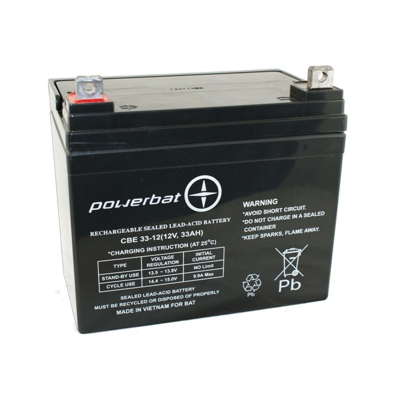 Akumulator PowerBat AGM 12V 33Ah