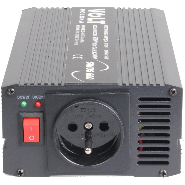 PRZETWORNICA VOLT POLSKA SINUS 600 24V / 230V 300/600W