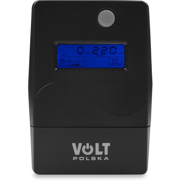 UPS ZASILACZ AWARYJNY VOLT POLSKA MICRO 1000VA 600W 1x9ah