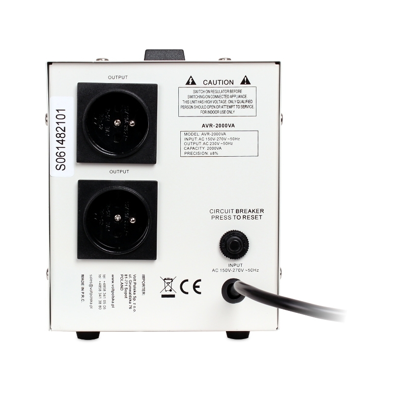 STABILIZATOR NAPIĘCIA VOLT POLSKA AVR 2000