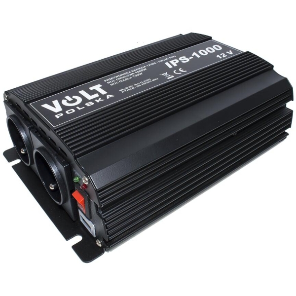 PRZETWORNICA VOLT POLSKA IPS-1000 12V / 230V 700/1000 W