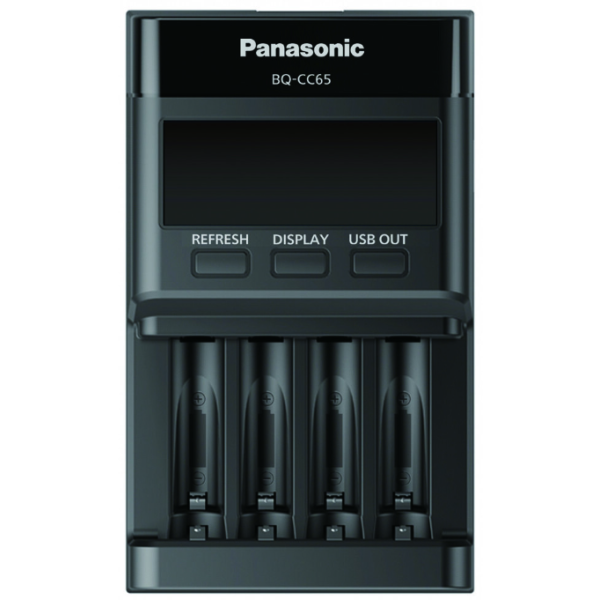 Ładowarka do akumulatorków Ni-MH Panasonic Eneloop BQ-CC65 EKO
