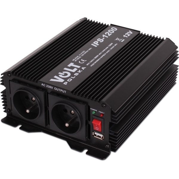 PRZETWORNICA VOLT POLSKA IPS-1200 12V 230V 800/1200W