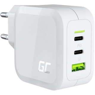 ŁADOWARKA SIECIOWA Green Cell POWERGAN 65W 2xUSB-C 1xUSB-A CHARGC08W 2