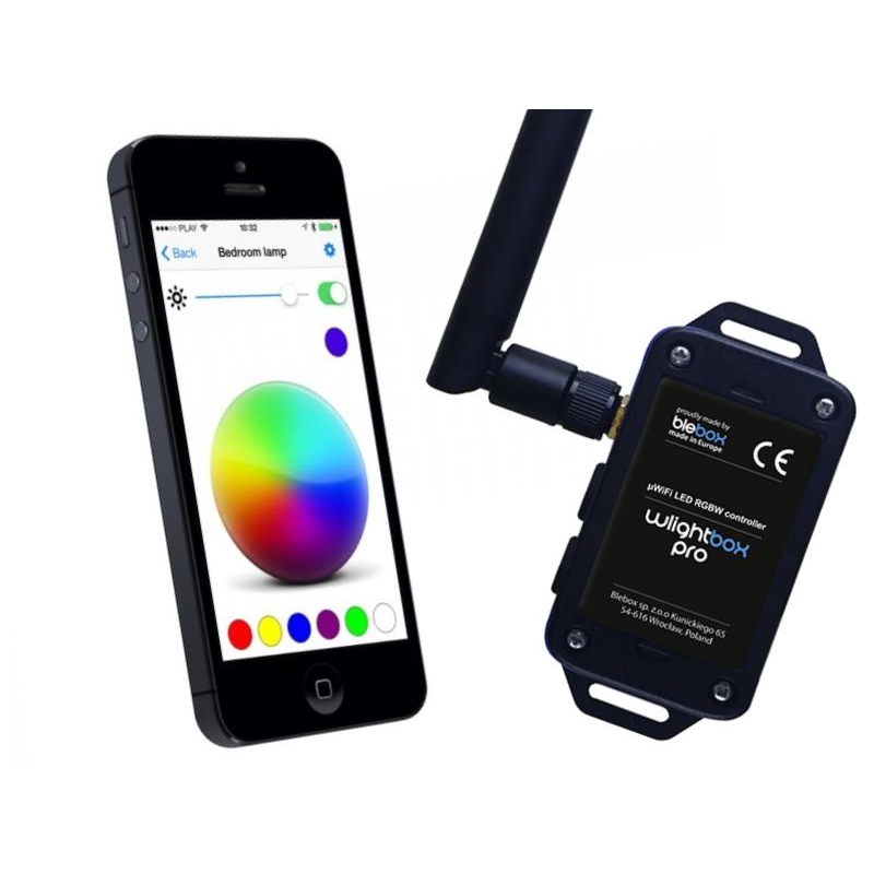 BLEBOX wlightbox pro - STEROWNIK LED Z ZEWNETRZNA ANTENA