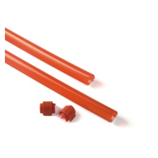 XBA13 - Listwa gumowa czerwona, ochronna, 9x1m - zestaw z zaslepkami - zabezpieczajaca do ramion XBA14, XBA15, XBA19