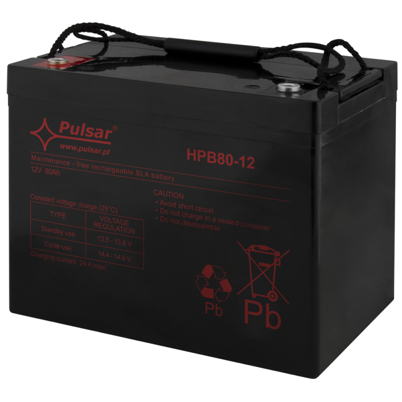 HPB80-12 - Akumulator 80Ah/12V HPB