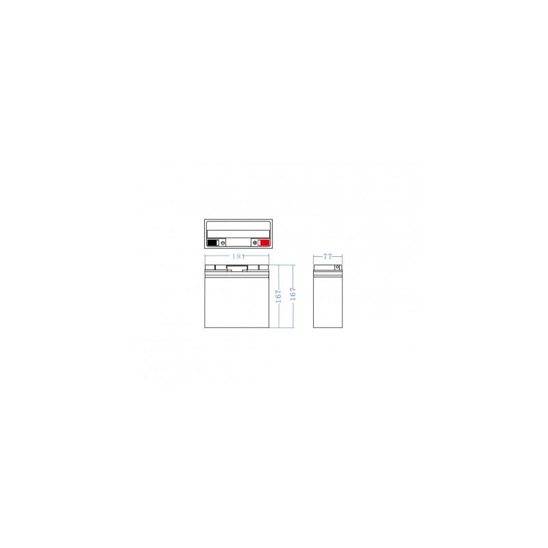 AKUMULATOR AGM Green Cell VRLA 12V 20Ah