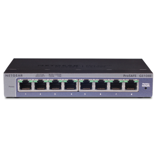 SWITCH NETGEAR GS108E-300PES