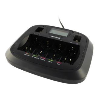 Ładowarka procesorowa do akumulatorków AA / AAA / C / D / 6F22 / 9V everActive NC-900U 2