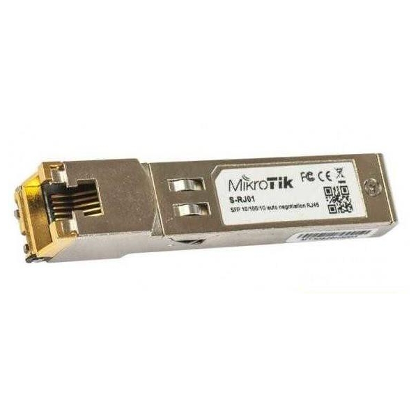 MODUŁ SFP MIKROTIK S-RJ01 10/100/1000M