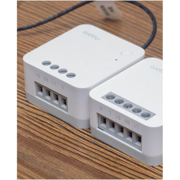 AQARA Przekaźnik podpuszkowy T1 SSM-U01 Homekit wersja EU (z przewodem neutralnym)