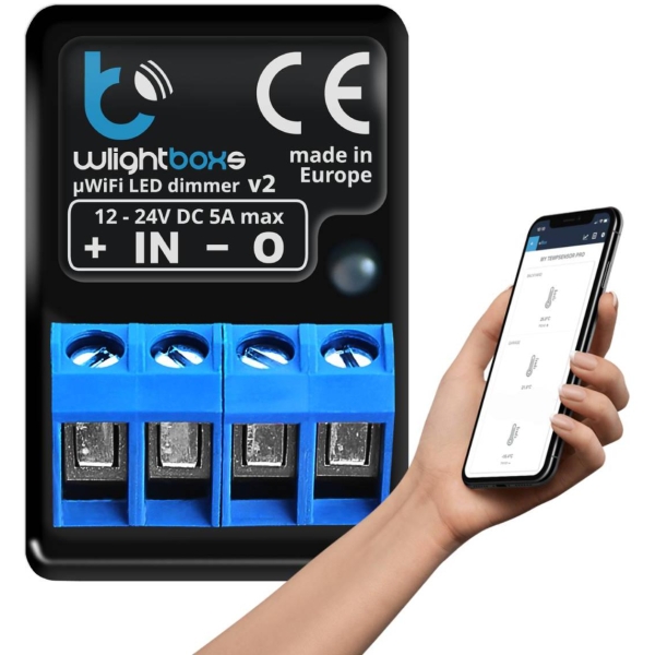 BLEBOX wlightboxS v3 - SCIEMNIACZ LED 12 - 24V DC