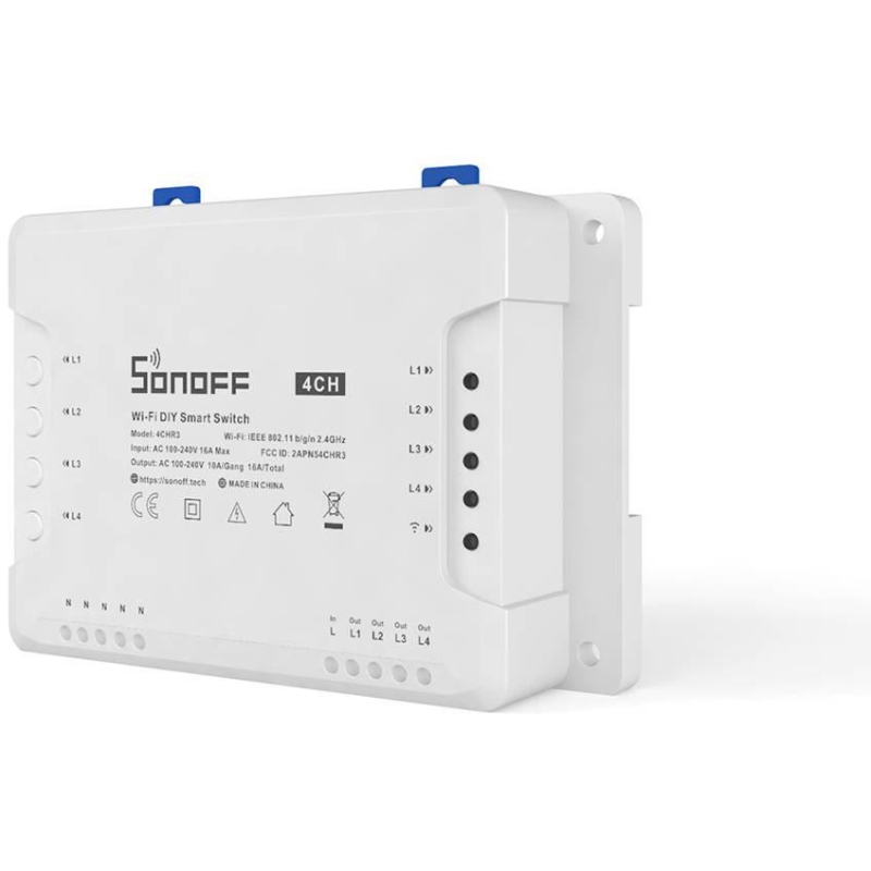 SONOFF sterownik 4-kanałowy 10A WiFi 4CHR3