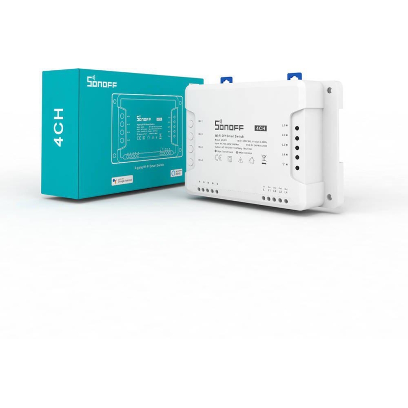 SONOFF sterownik 4-kanałowy 10A WiFi 4CHR3