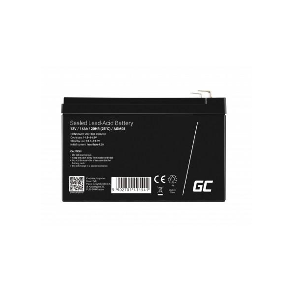 AKUMULATOR AGM Green Cell VRLA 12V 14Ah