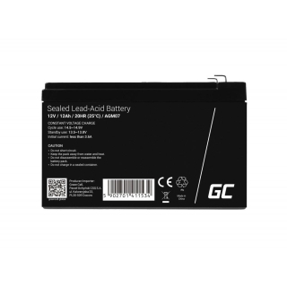 AKUMULATOR AGM Green Cell VRLA 12V 12Ah 2