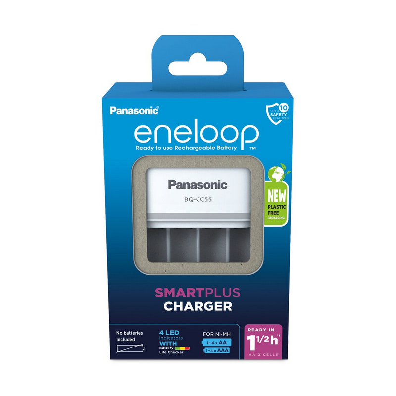 Ładowarka do akumulatorków Ni-MH Panasonic Eneloop BQ-CC55 EKO
