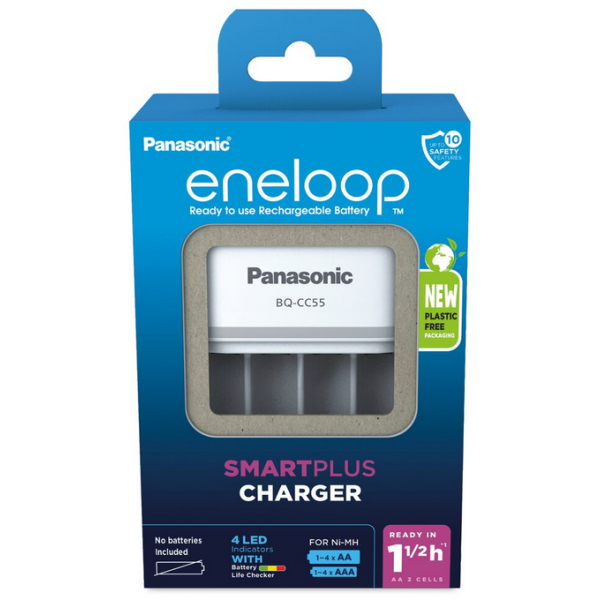 Ładowarka do akumulatorków Ni-MH Panasonic Eneloop BQ-CC55 EKO