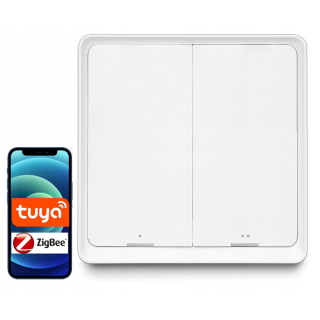 Pilot przycisk sceny TUYA SC12 ZigBee 2 kanały 6 SCEN 2