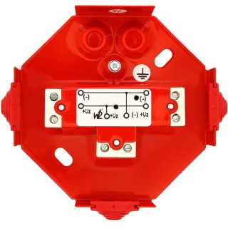 Puszka instalacyjna przeciwpożarowa W2 PIP-1AN rozgałęźna 2