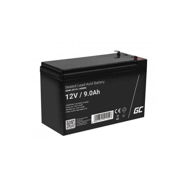 AKUMULATOR AGM Green Cell VRLA 12V 9Ah