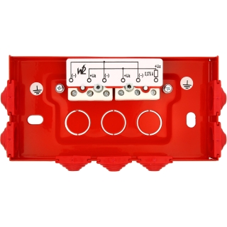 Puszka instalacyjna przeciwpożarowa W2 PIP-2AN 0,375A 2