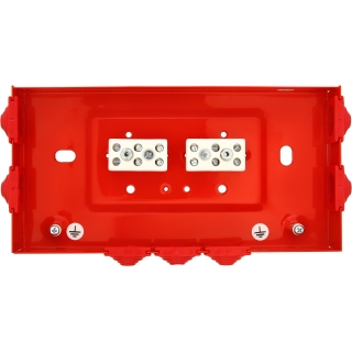 Puszka instalacyjna przeciwpożarowa W2 PIP-2AN przelotowa 6x4mm2 2