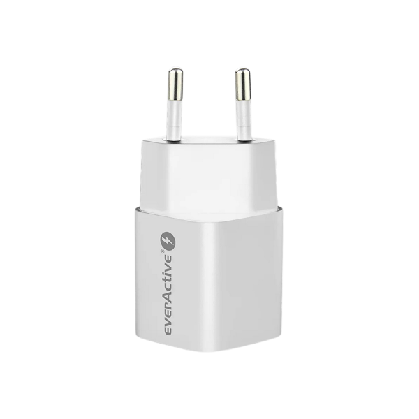 ŁADOWARKA SIECIOWA everActive GaN SC-390Q 30W 1xUSB-C 1xUSB-A PD PPS