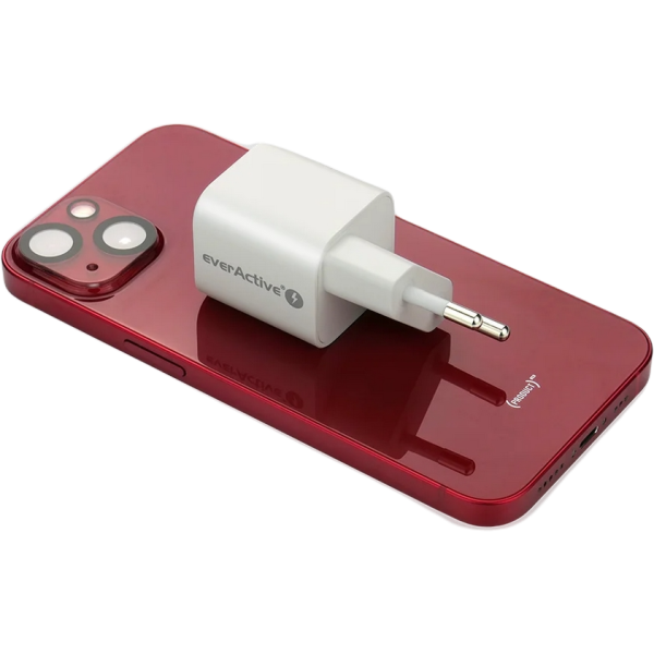 ŁADOWARKA SIECIOWA everActive GaN SC-390Q 30W 1xUSB-C 1xUSB-A PD PPS