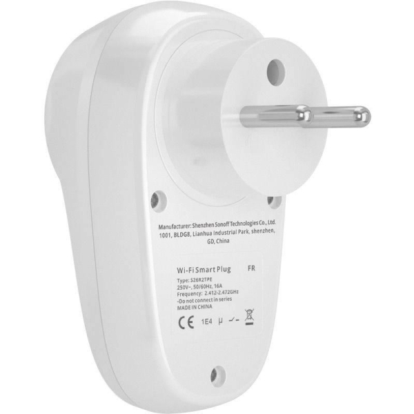 SONOFF Inteligentna gniazdko elektryczne Zigbee 16A 3680W S26R2ZBTPE-FR