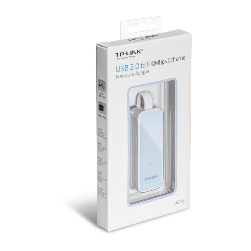 KARTA SIECIOWA ETHERNET TP-LINK UE200 USB 2.0