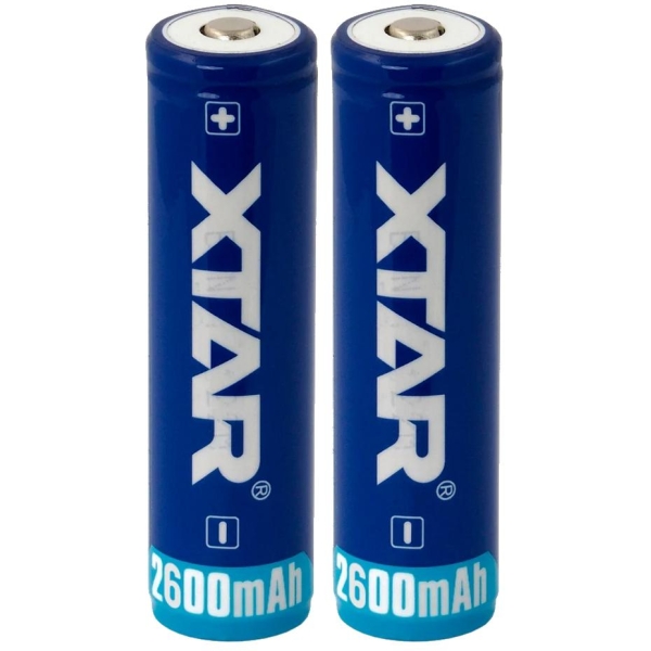 Akumulator 18650 Li-Ion 3,7V Xtar 2600mAh (1 szt.) z zabezpieczeniem