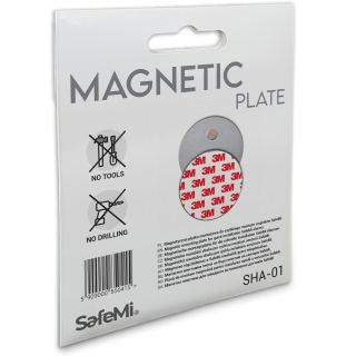 Płytki magnetyczne montażowe do czujników czadu, dymu 2