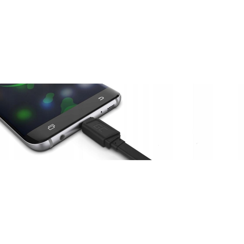 KABEL USB-A -  USB-C Green Cell Matte 25cm ULTRA CHARGE QUICK CHARGE 3.0 KABGC03