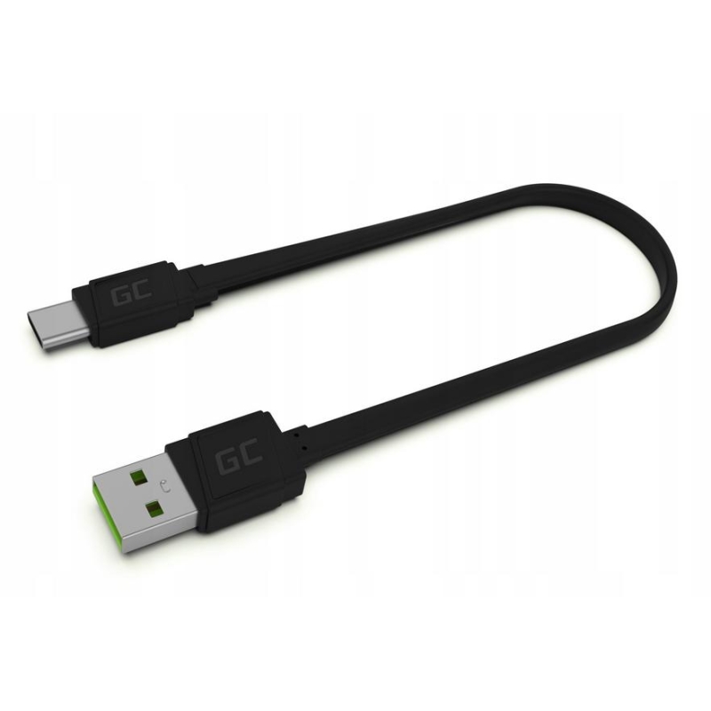 KABEL USB-A -  USB-C Green Cell Matte 25cm ULTRA CHARGE QUICK CHARGE 3.0 KABGC03
