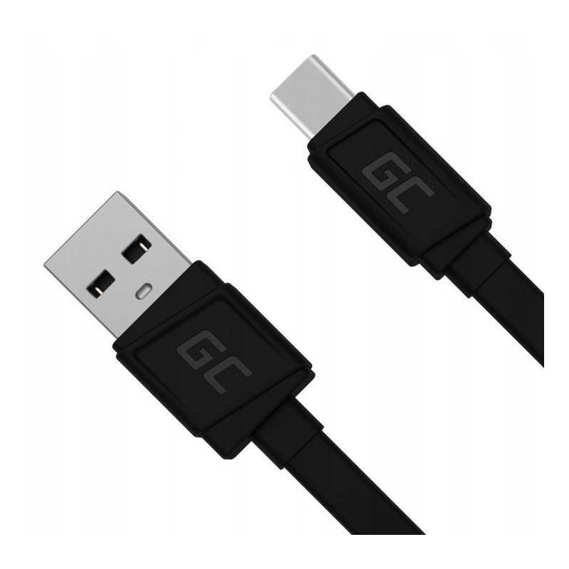 KABEL USB-A -  USB-C Green Cell Matte 25cm ULTRA CHARGE QUICK CHARGE 3.0 KABGC03