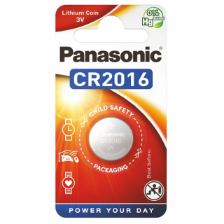 Bateria CR2016 PANASONIC (blister 1 szt.)