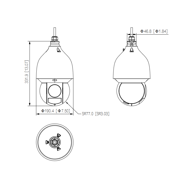 Kamera DAHUA DH-SD5A432GB-HNR(SD5A432GB-HNR)