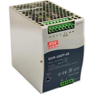 SDR-480P-48 - SDR 48V/480W/10A zasilacz na szynę DIN