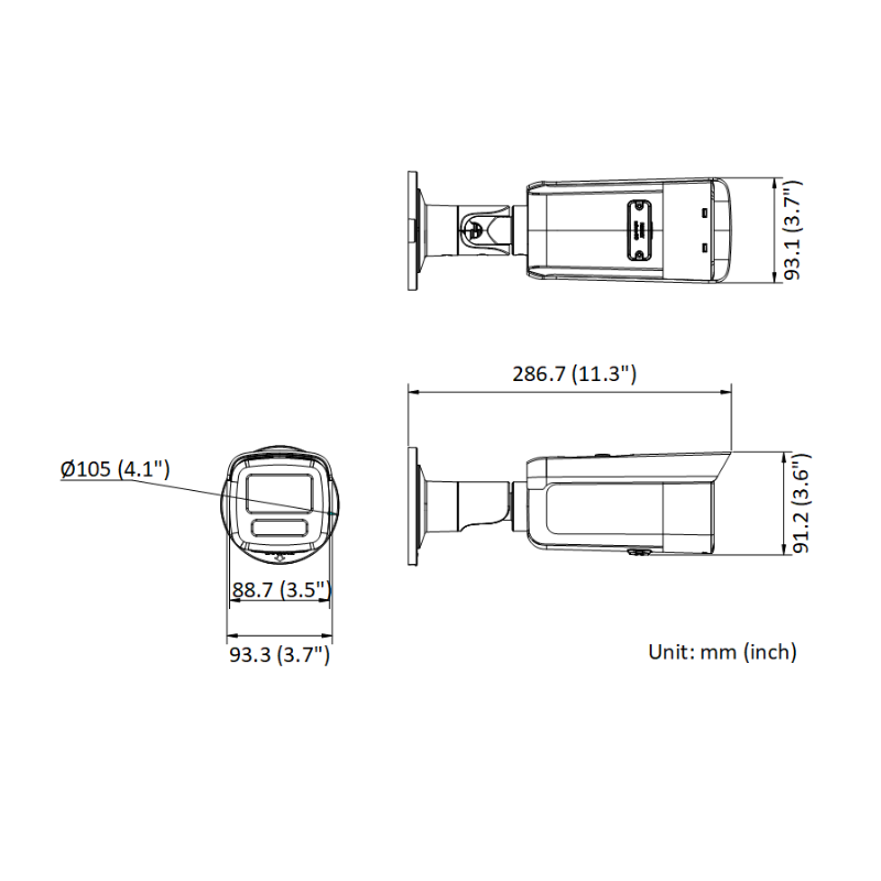 KAMERA IP HIKVISION DS-2CD2T83G2-4I (2.8mm)