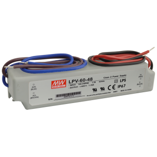 LPV-60-48 - LPV 48V/60W/1.25A zasilacz LED