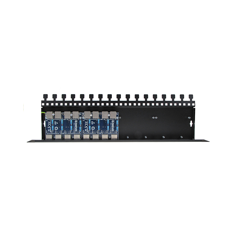 8-kanałowe zabezpieczenie IP serii EXTREME z ochroną PoE EWIMAR PTF-58R-EXT/PoE