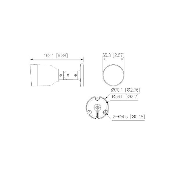 KAMERA IP DAHUA IPC-HFW1530S-0280B-S6-BLACK