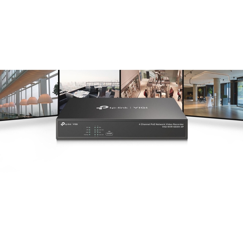 REJESTRATOR TP-LINK VIGI NVR1004H-4P