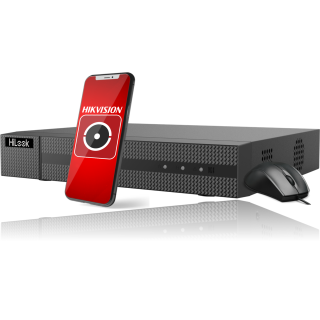 Rejestrator 4w1 Hilook by Hikvision 4 kanały DVR-4CH-5MP