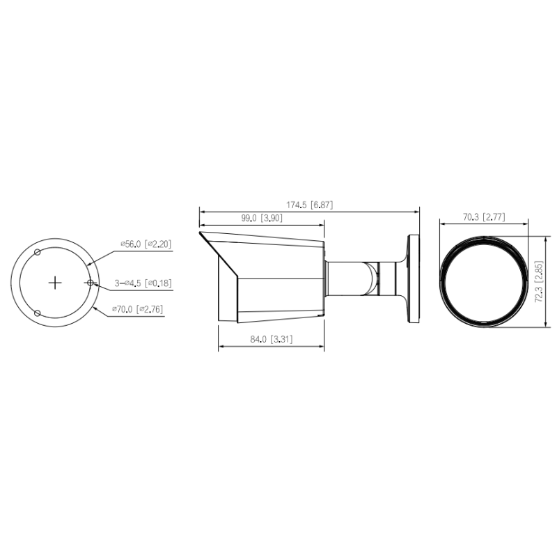 KAMERA IP EZ-IP EZI-B140-F2