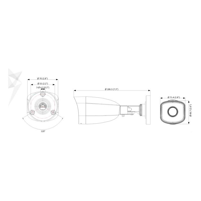 Kamera IP Hilook by Hikvision tuba 2MP IPCAM-B2 2.8mm